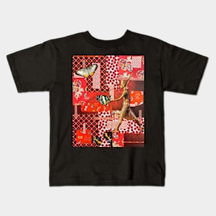 Egyptian Insect Collector Kids T-Shirt